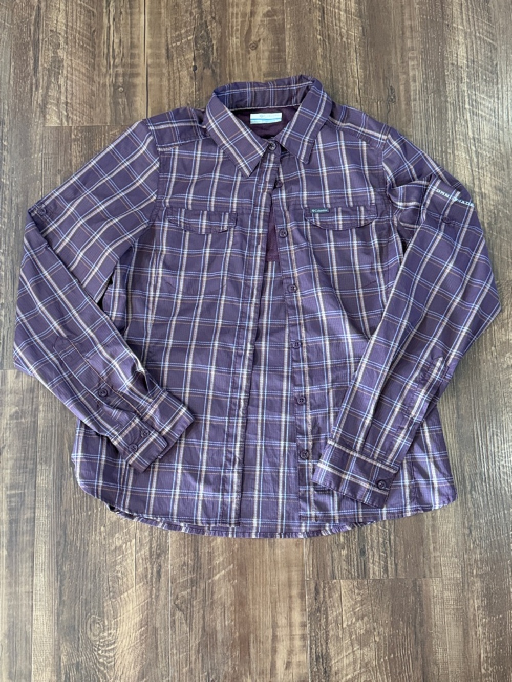 Columbia Silver Ridge Hiking Shirt Small